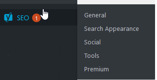 Search Page Title - SEO Menu options