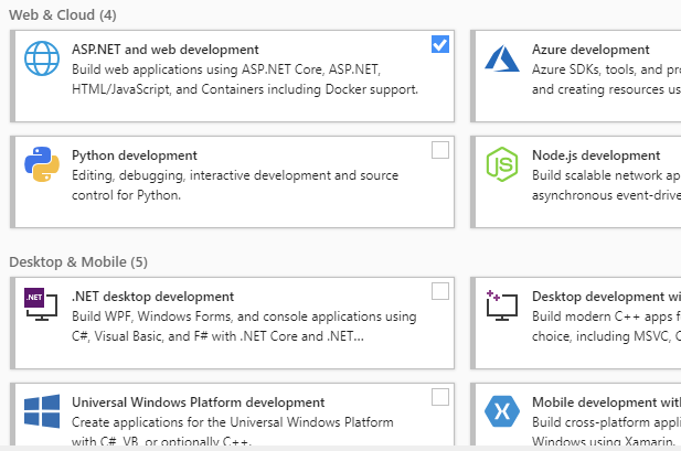 how to install python in visual studio community